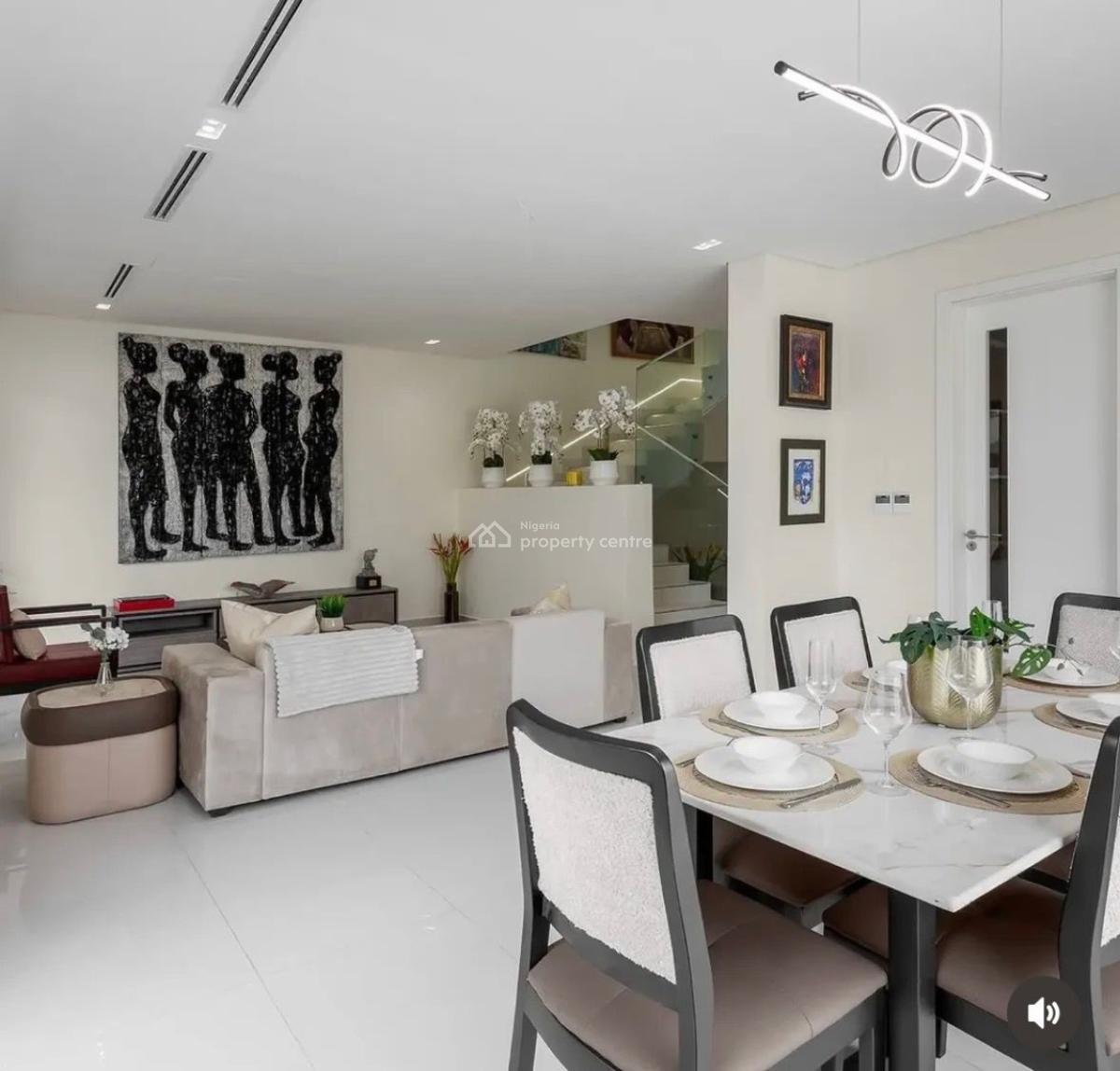 Opulent 5 Bedroom Semi Detached Duplex with Bq, Ikoyi, Lagos, Semi-detached Duplex for Sale