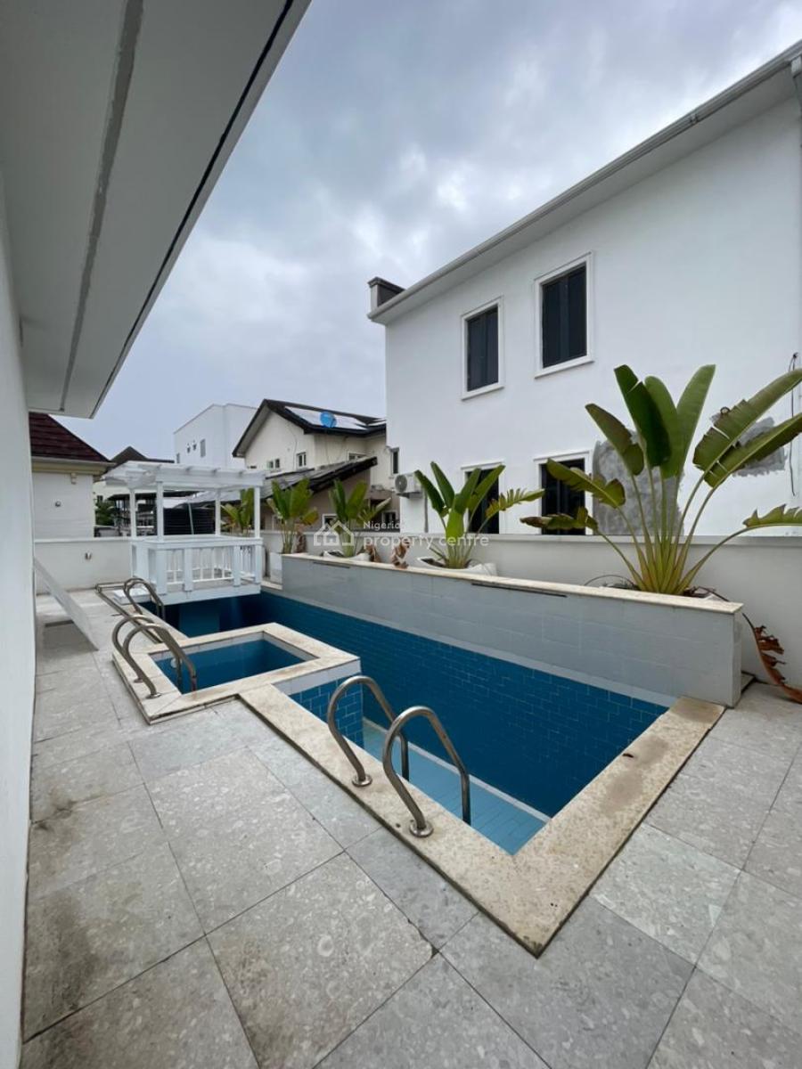 Contemporary 5bedroom Fully Detached Duplex with Bq, Pool, Cinema, Gym, Contemporary 5bedroom Fully Detached Duplex with Bq, Pool, Cinema, Gym, Osapa, Lekki, Lagos, Detached Duplex for Sale