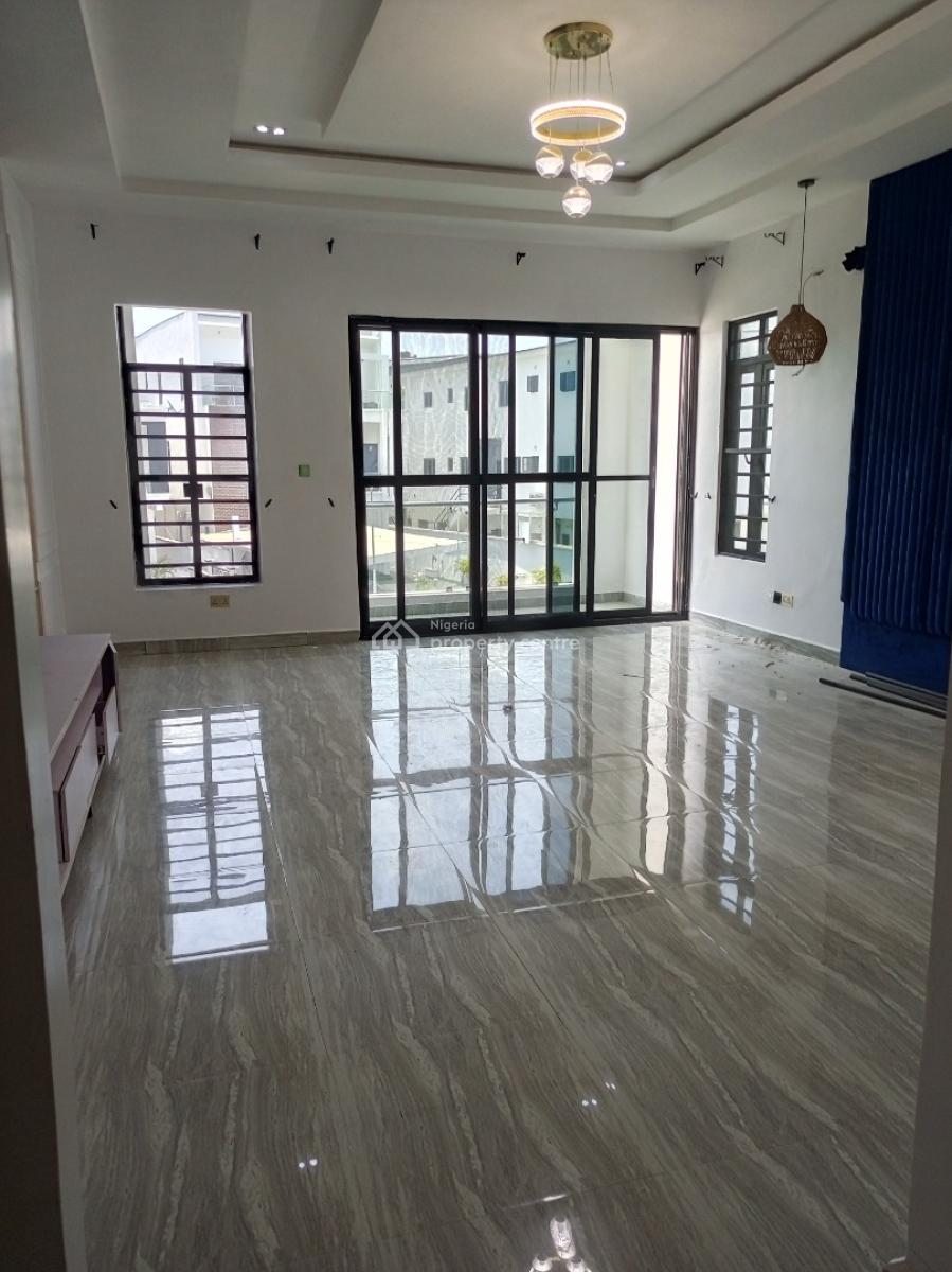 Executive Large 4 Bedroom with Bq 4 Car Park, Ologolo, Lekki, Lagos, Semi-detached Duplex for Rent