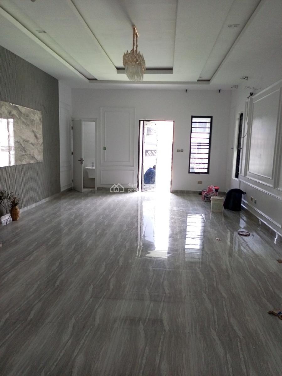 Executive Large 4 Bedroom with Bq 4 Car Park, Ologolo, Lekki, Lagos, Semi-detached Duplex for Rent