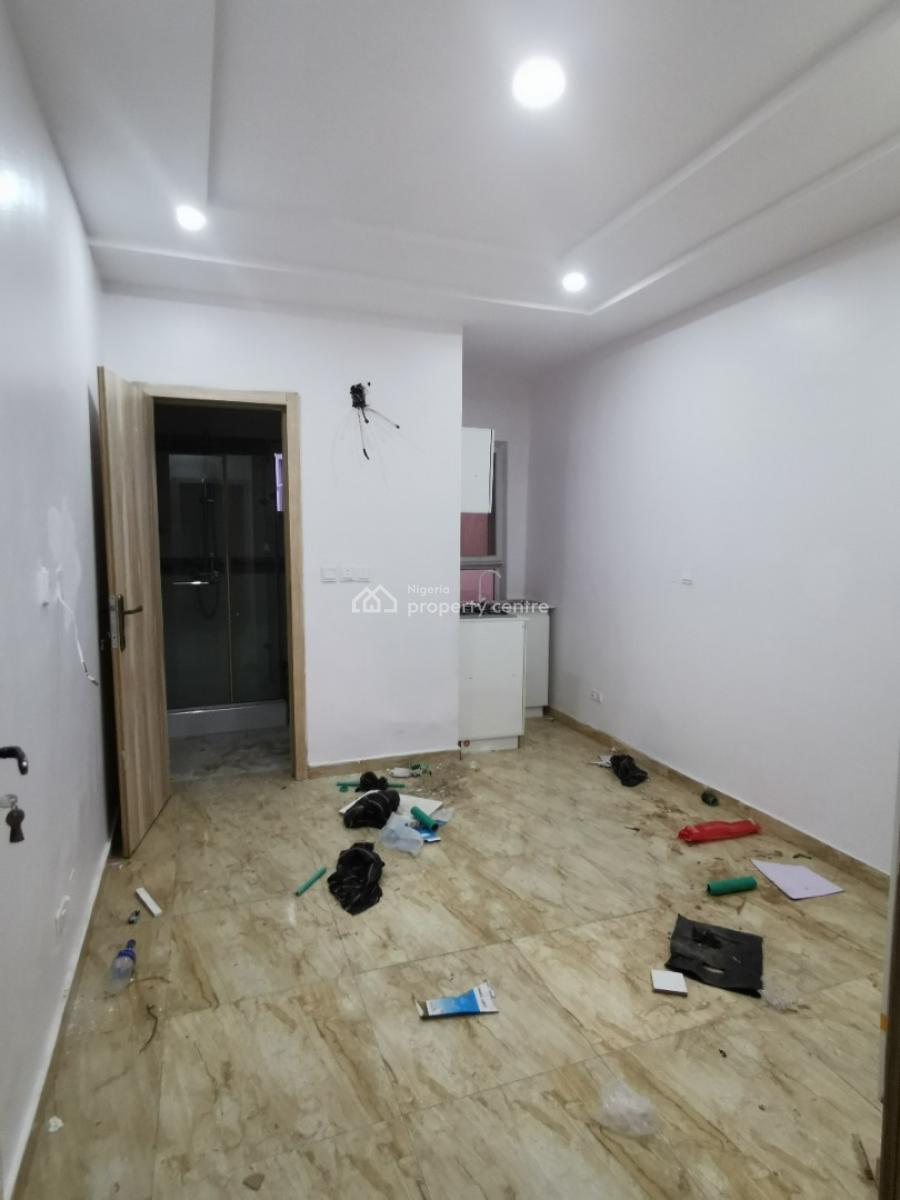 Spacious Studio Apartment Upstairs Fully Serviced, Victoria Bay Estate Orchid Road Eleganza Bustop, Lekki Phase 2, Lekki, Lagos, Self Contain (single Rooms) for Rent