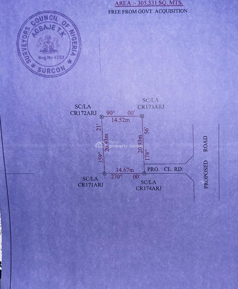 Plot of Land in a Serene Location, Off Monastery Road, Sangotedo, Ajah, Lagos, Residential Land for Sale