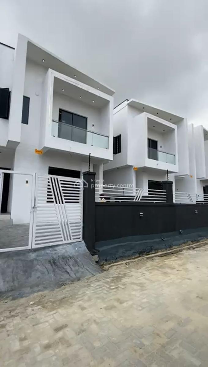 Brand New Luxurious 4bedroom Semi-detached Duplex + Bq with Ample Park, Thomas Estate, Ajah, Lagos, Semi-detached Duplex for Sale