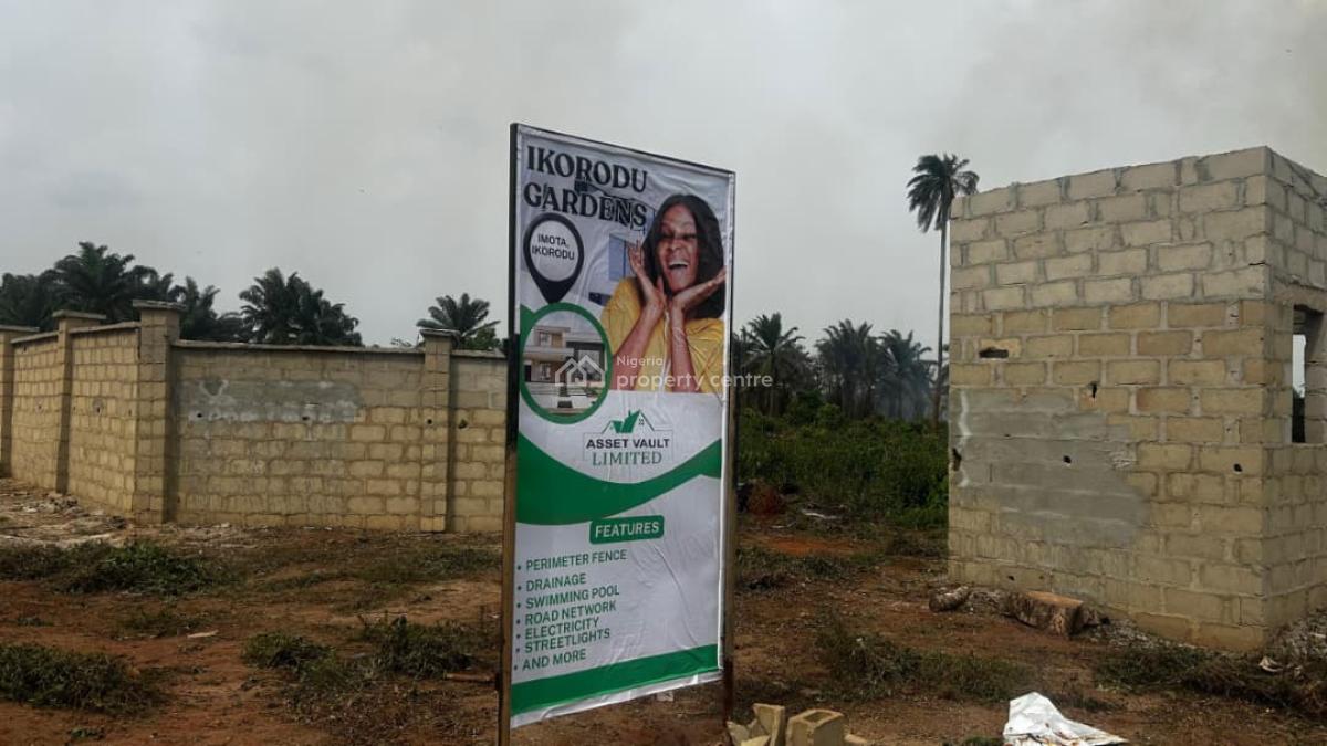Fenced and Gated Estate in Serene Environment with 30% Discount, Ikorodu Garden Estate for Sale in, Imota, Ikorodu, Lagos, Mixed-use Land for Sale