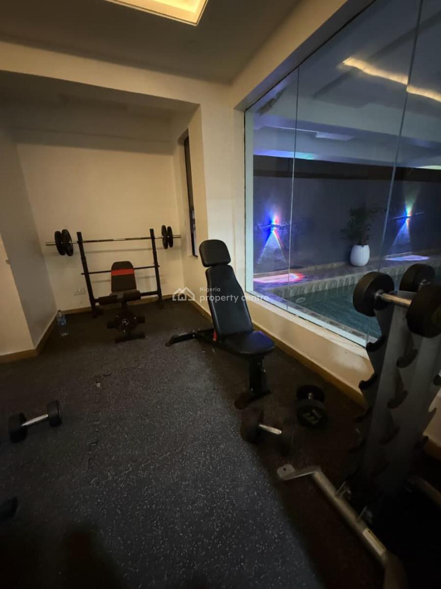 Luxury 4 Bedroom Terrace Duplex with Gym and Pool, Chevron, Lekki, Lagos, Terraced Duplex for Rent