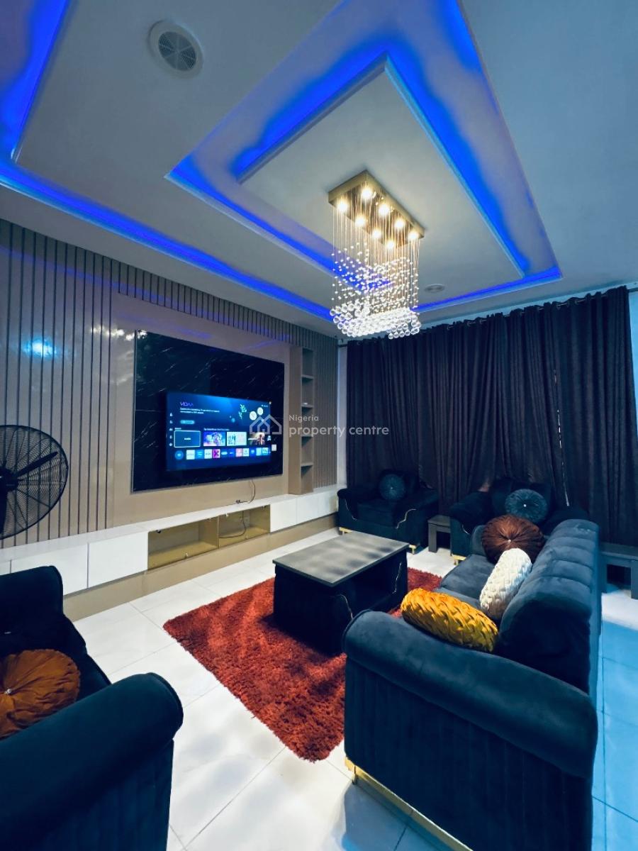 Furnished 4 Bedrooms Semi Detached Duplex with a Swimming Pool, Orchid Road -gated Estate, Lekki Phase 2, Lekki, Lagos, Semi-detached Duplex for Rent