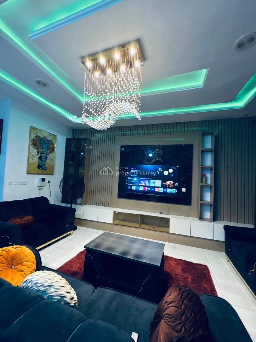 Furnished 4 Bedrooms Semi Detached Duplex with a Swimming Pool, Orchid Road -gated Estate, Lekki Phase 2, Lekki, Lagos, Semi-detached Duplex for Rent