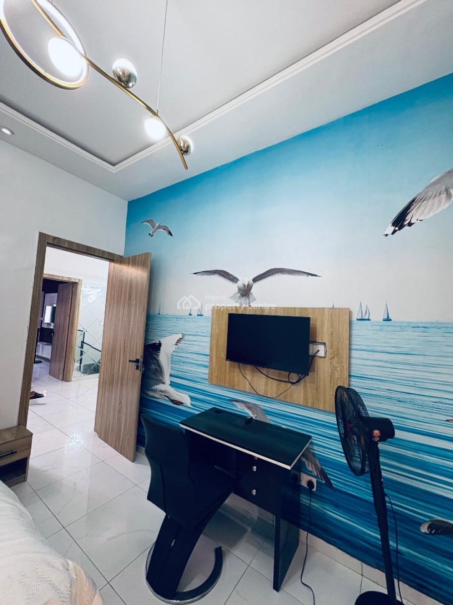 Furnished 4 Bedrooms Semi Detached Duplex with a Swimming Pool, Orchid Road -gated Estate, Lekki Phase 2, Lekki, Lagos, Semi-detached Duplex for Rent