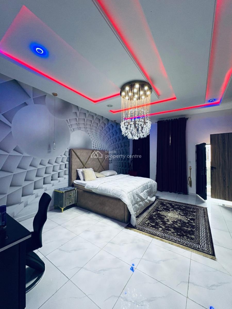 Furnished 4 Bedrooms Semi Detached Duplex with a Swimming Pool, Orchid Road -gated Estate, Lekki Phase 2, Lekki, Lagos, Semi-detached Duplex for Rent