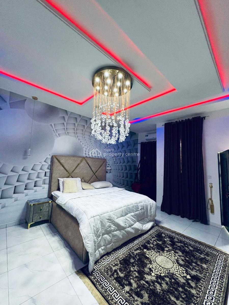 Furnished 4 Bedrooms Semi Detached Duplex with a Swimming Pool, Orchid Road -gated Estate, Lekki Phase 2, Lekki, Lagos, Semi-detached Duplex for Rent