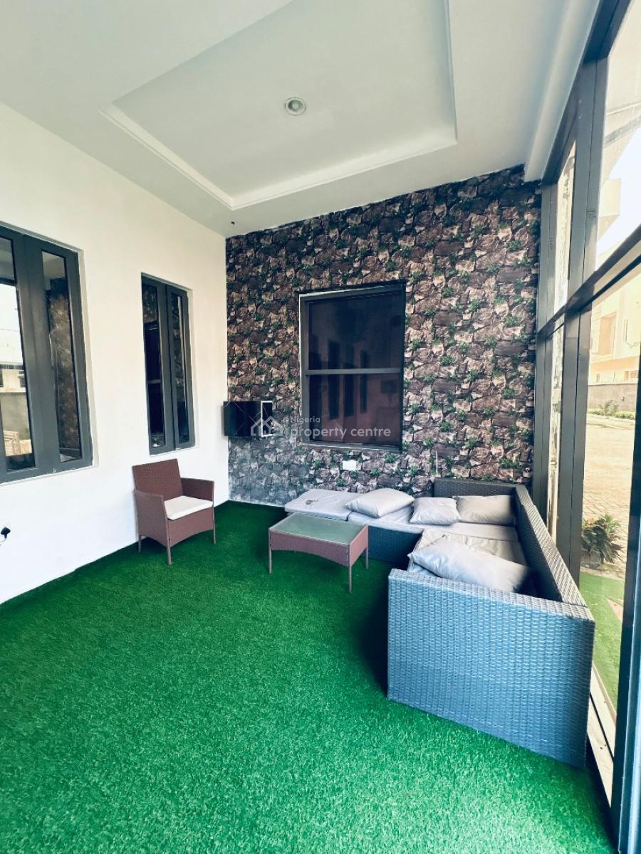 Furnished 4 Bedrooms Semi Detached Duplex with a Swimming Pool, Orchid Road -gated Estate, Lekki Phase 2, Lekki, Lagos, Semi-detached Duplex for Rent