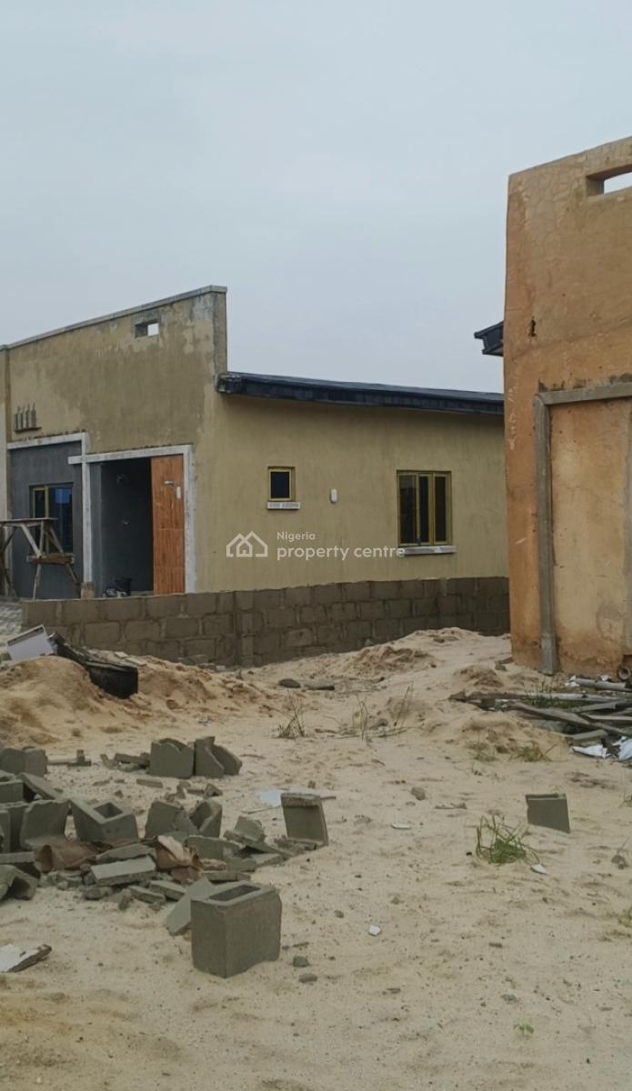 Nicely Finished 3 Bedrooms Semi-detached Bungalow House, Peak Park Bungalow Phase 2, Oribanwa, Ibeju Lekki, Lagos, Semi-detached Bungalow for Sale