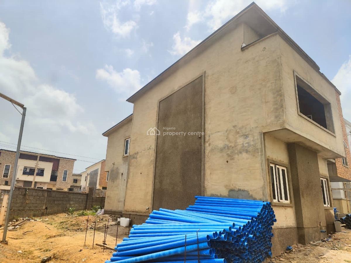 4 Bed Fully Detached Duplex Without Bq (semi Finished), Wumba, Abuja, Detached Duplex for Sale