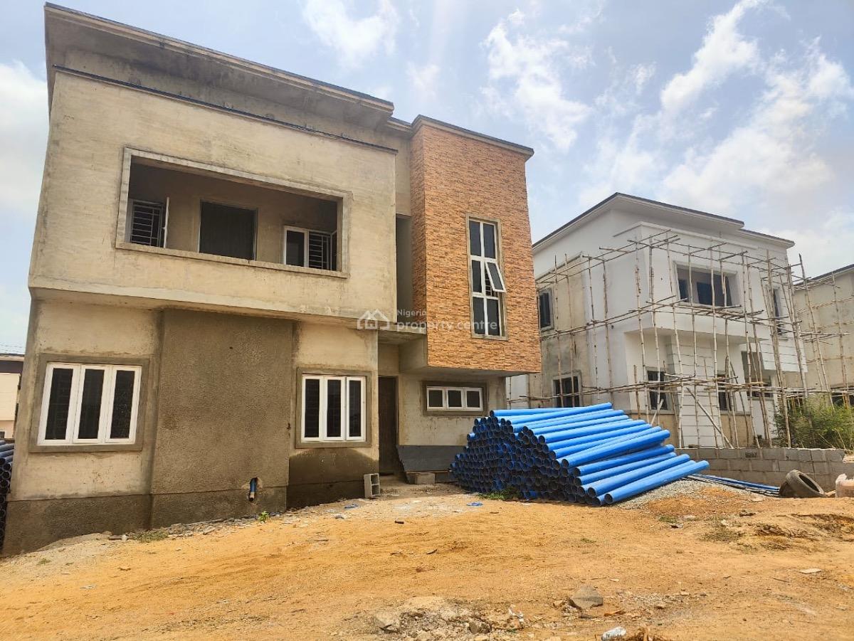 4 Bed Fully Detached Duplex Without Bq (semi Finished), Wumba, Abuja, Detached Duplex for Sale