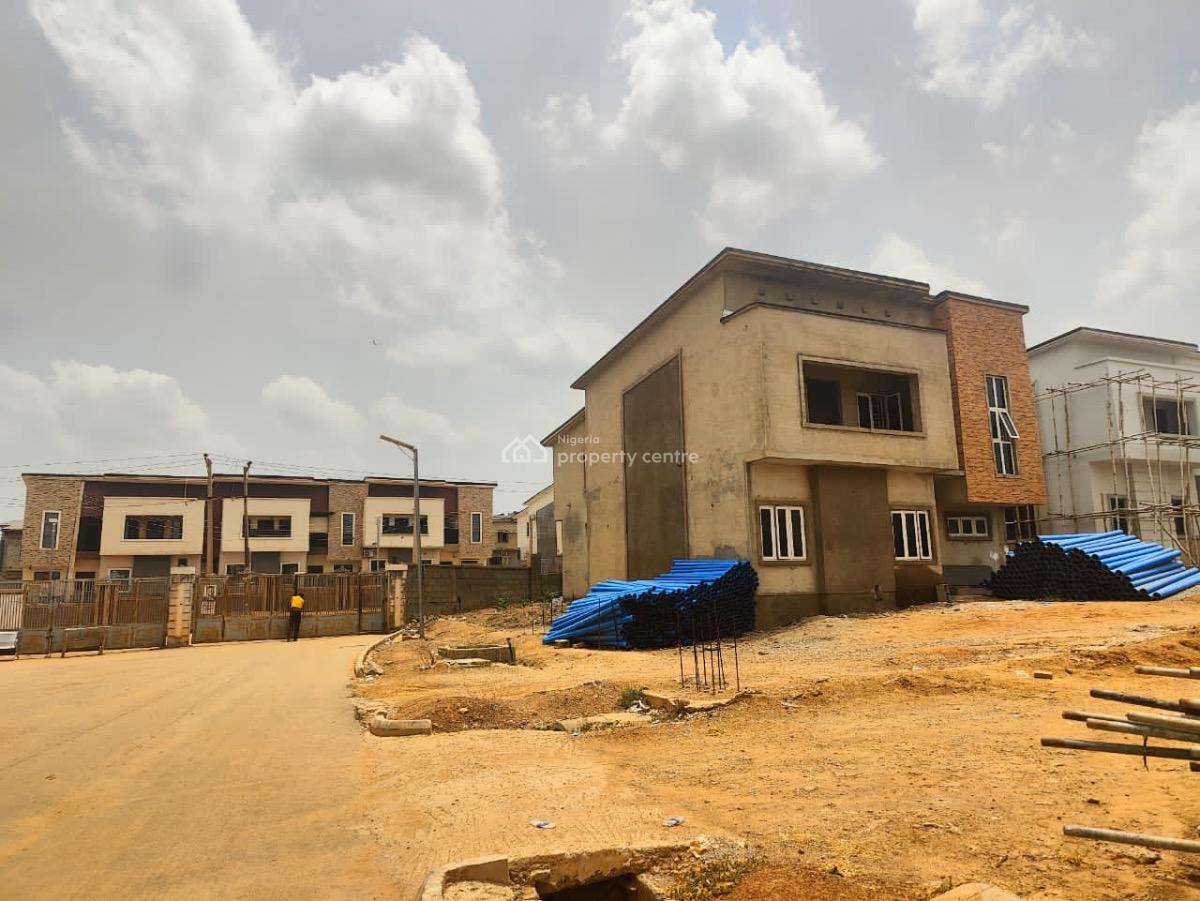 4 Bed Fully Detached Duplex Without Bq (semi Finished), Wumba, Abuja, Detached Duplex for Sale