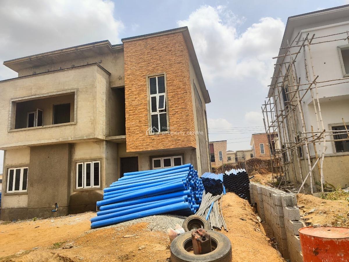 4 Bed Fully Detached Duplex Without Bq (semi Finished), Wumba, Abuja, Detached Duplex for Sale