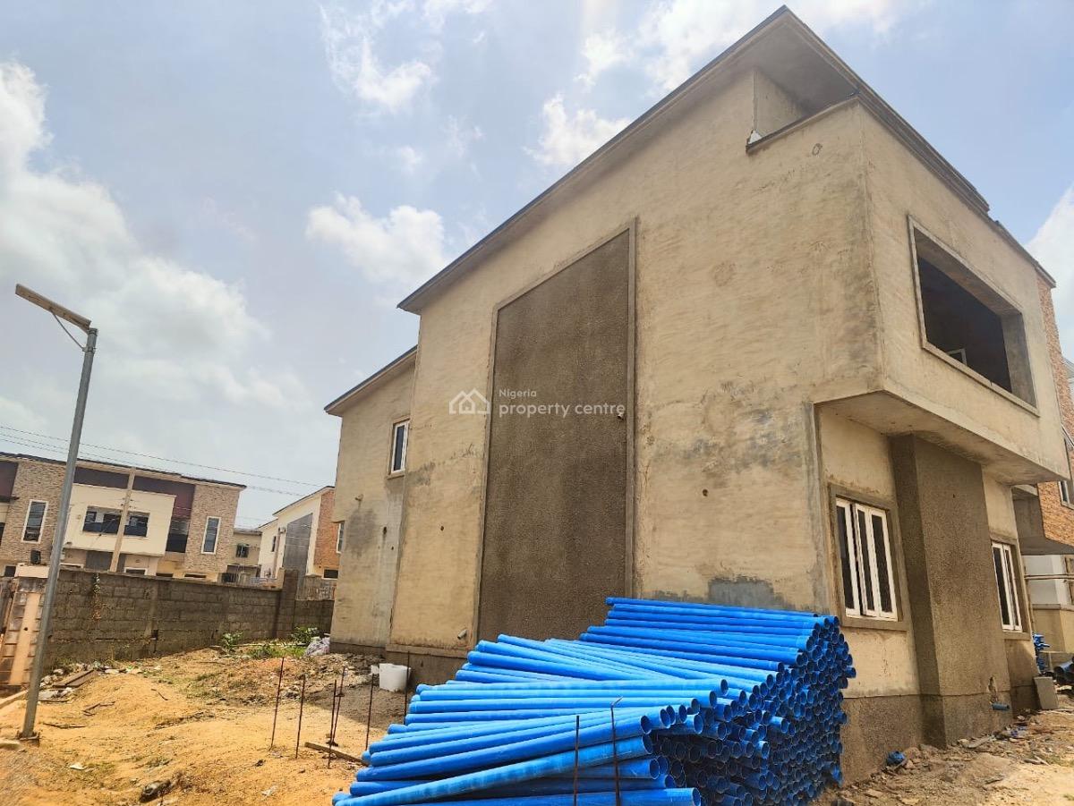 4 Bed Fully Detached Duplex Without Bq (semi Finished), Wumba, Abuja, Detached Duplex for Sale