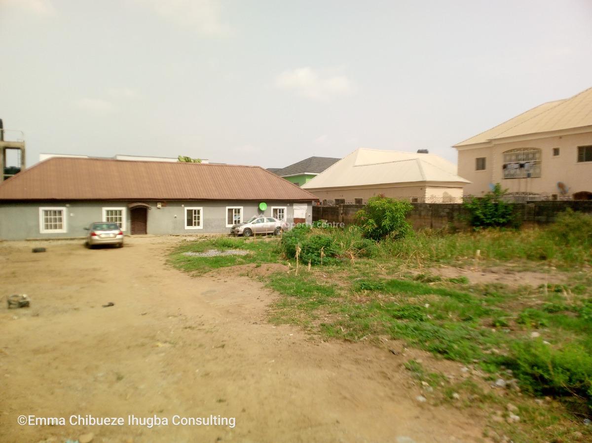 1,320sqm Land Developed with 2units of 2bedroom Plus Extra Big Plot, Lugbe 1 By Guidaian Angel Police Catholic Church, Lugbe District, Abuja, Semi-detached Bungalow for Sale