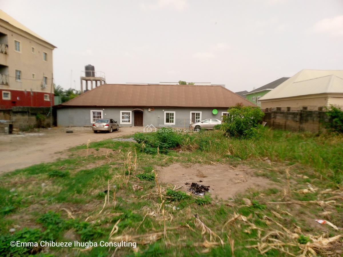 1,320sqm Land Developed with 2units of 2bedroom Plus Extra Big Plot, Lugbe 1 By Guidaian Angel Police Catholic Church, Lugbe District, Abuja, Semi-detached Bungalow for Sale