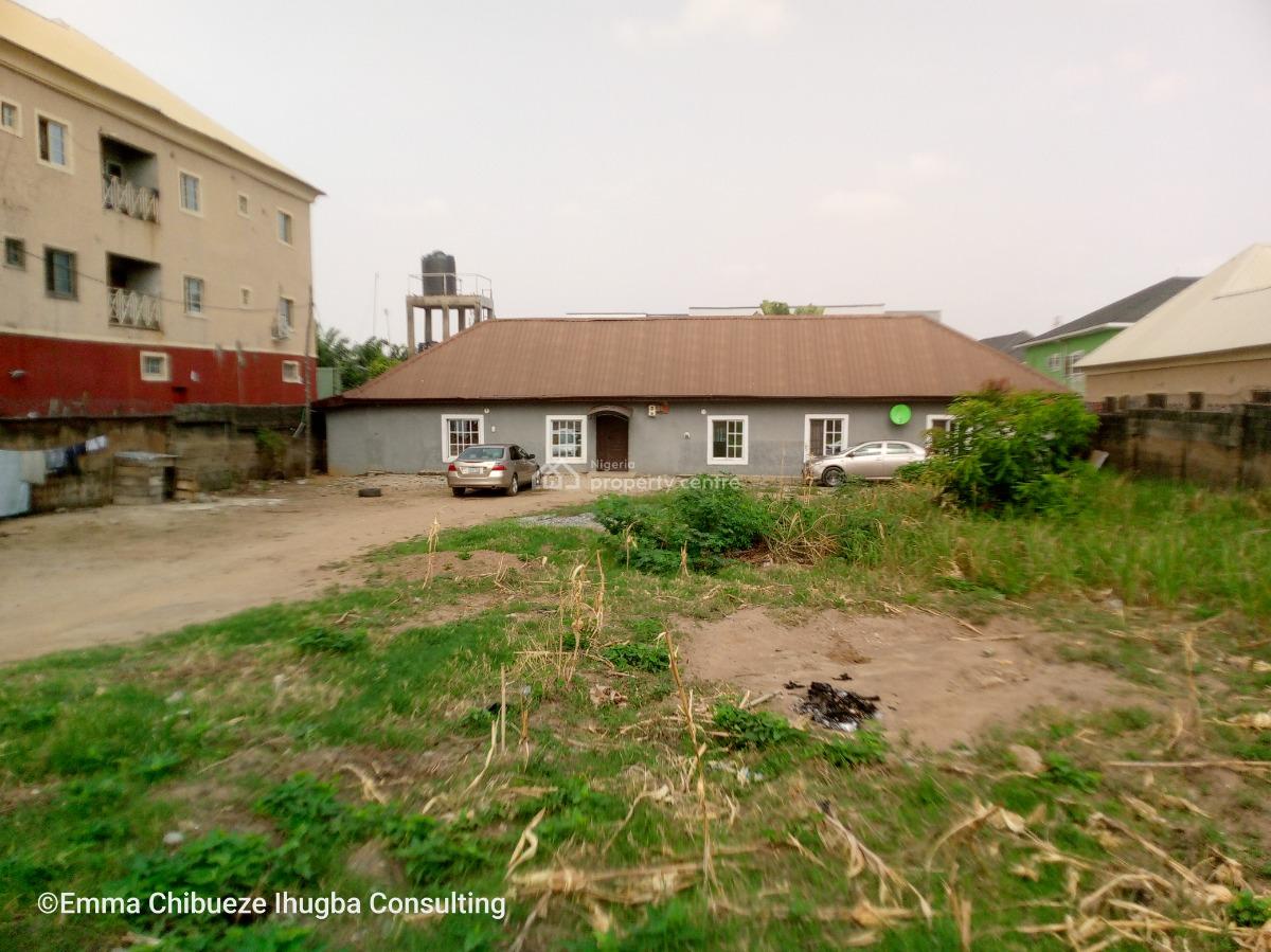 1,320sqm Land Developed with 2units of 2bedroom Plus Extra Big Plot, Lugbe 1 By Guidaian Angel Police Catholic Church, Lugbe District, Abuja, Semi-detached Bungalow for Sale