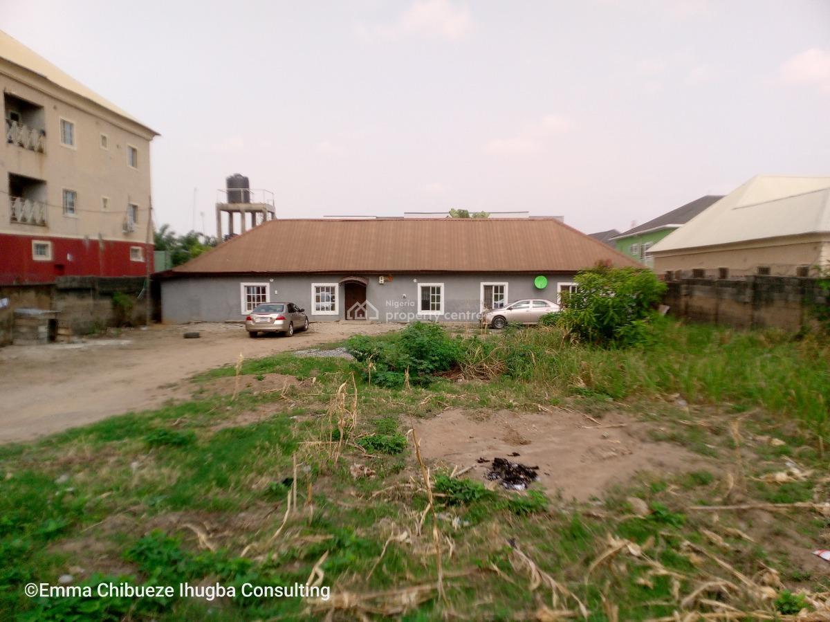 1,320sqm Land Developed with 2units of 2bedroom Plus Extra Big Plot, Lugbe 1 By Guidaian Angel Police Catholic Church, Lugbe District, Abuja, Semi-detached Bungalow for Sale