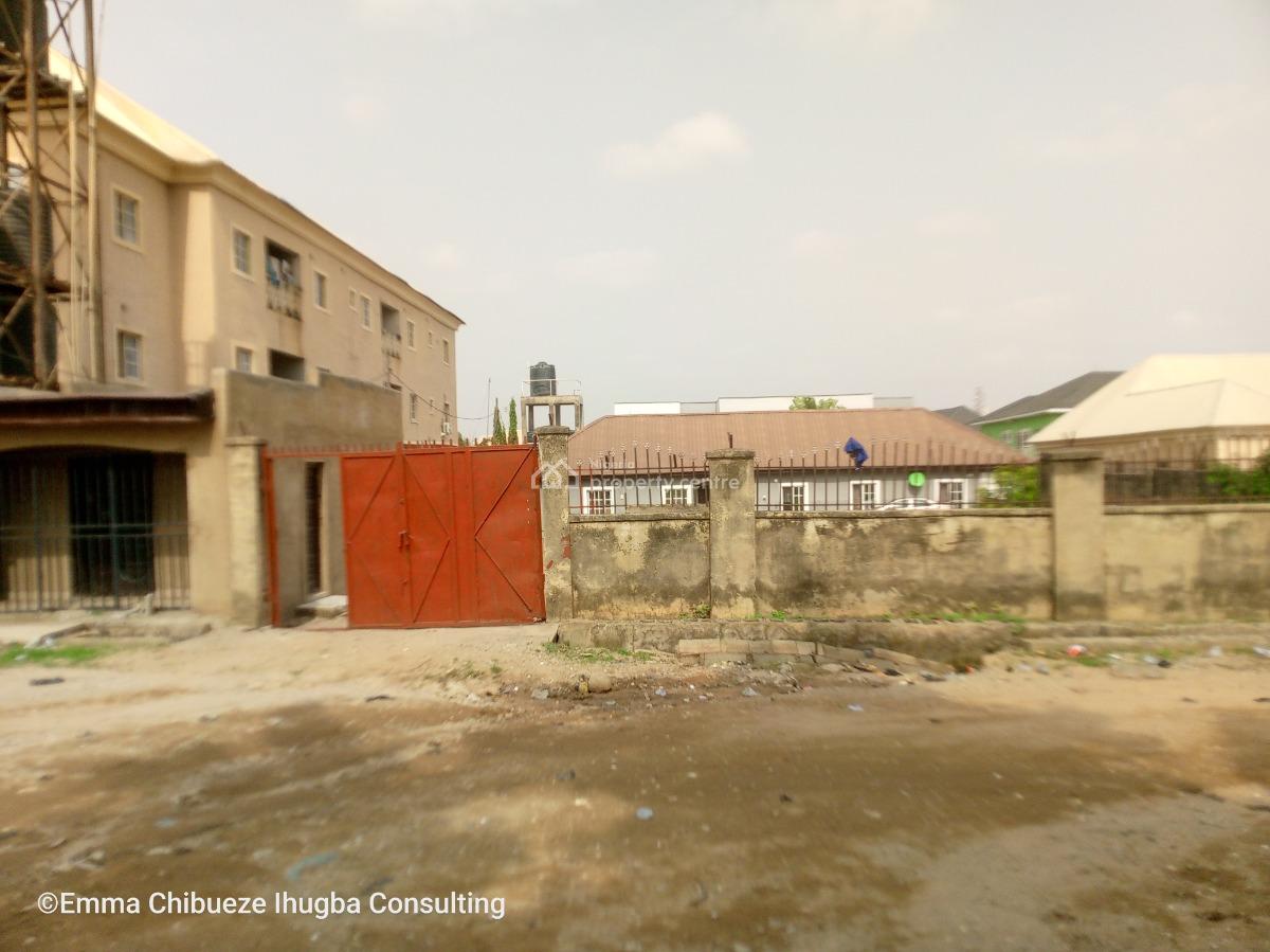 1,320sqm Land Developed with 2units of 2bedroom Plus Extra Big Plot, Lugbe 1 By Guidaian Angel Police Catholic Church, Lugbe District, Abuja, Semi-detached Bungalow for Sale