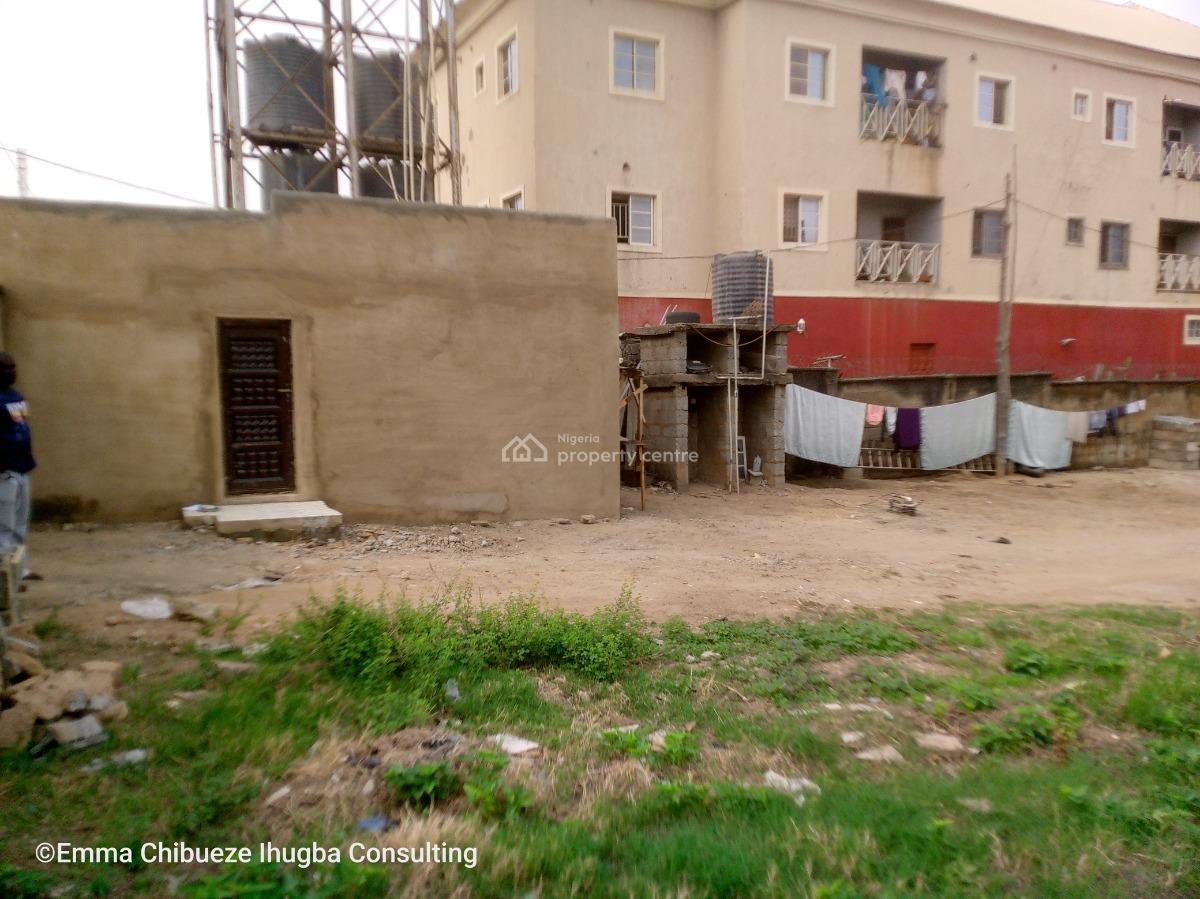 1,320sqm Land Developed with 2units of 2bedroom Plus Extra Big Plot, Lugbe 1 By Guidaian Angel Police Catholic Church, Lugbe District, Abuja, Semi-detached Bungalow for Sale