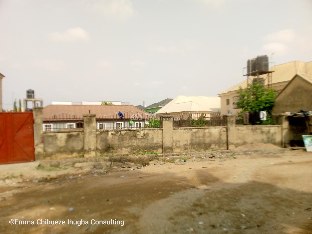 1,320sqm Land Developed with 2units of 2bedroom Plus Extra Big Plot, Lugbe 1 By Guidaian Angel Police Catholic Church, Lugbe District, Abuja, Semi-detached Bungalow for Sale