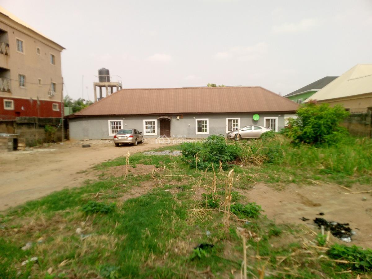 1,320sqm Land Developed with 2units of 2bedroom Plus Extra Big Plot, Lugbe 1 By Guidaian Angel Police Catholic Church, Lugbe District, Abuja, Semi-detached Bungalow for Sale