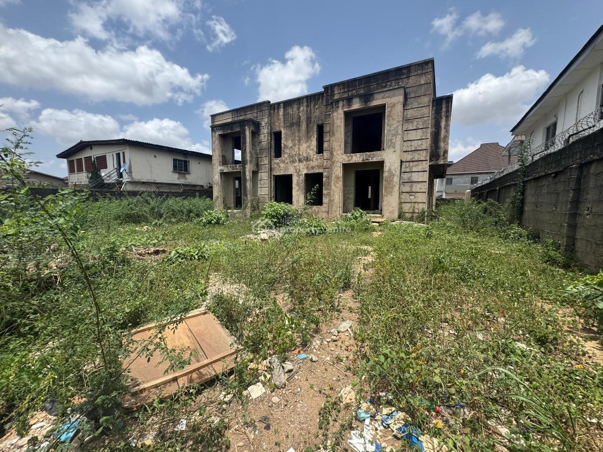 Land Measuring 932sqm with Uncompleted Building on It, Gbagada Phase 2, Gbagada, Lagos, Mixed-use Land for Sale