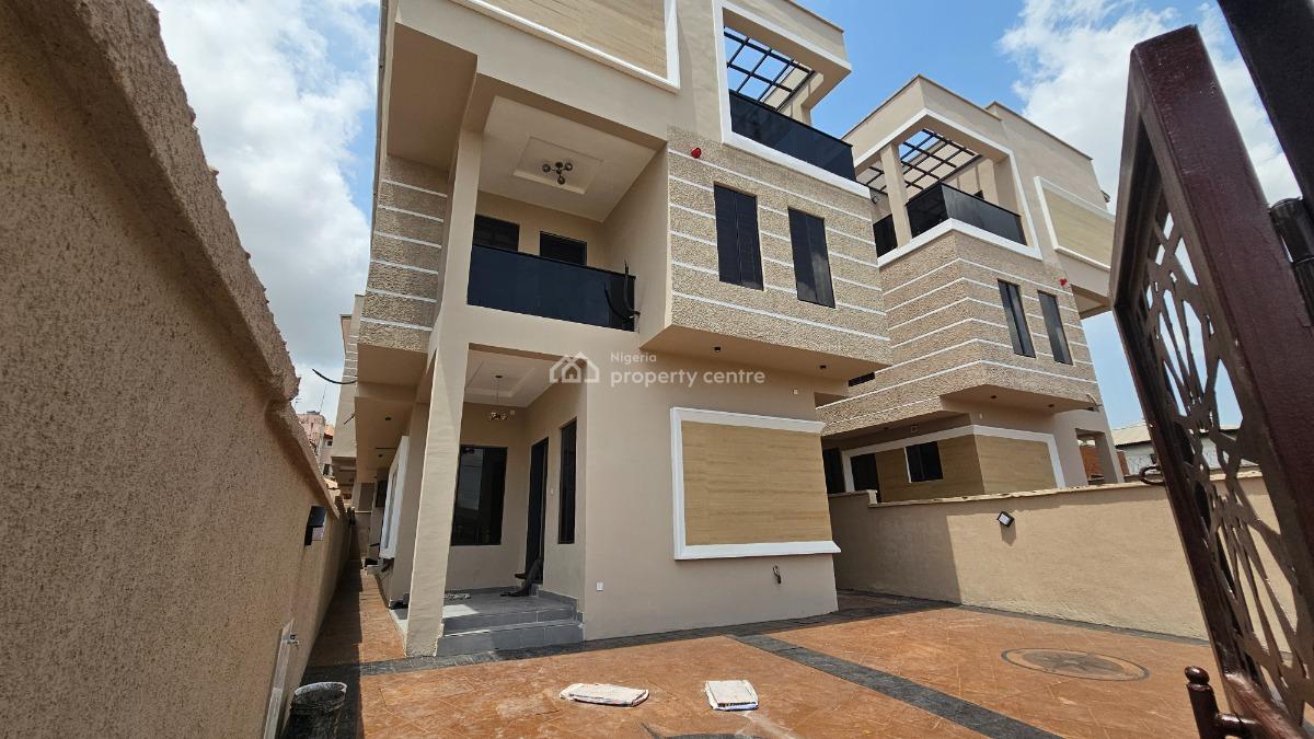 Brand New & Tasteful 5 Bedroom Detached Duplex with a Room, Omole Phase 1, Ikeja, Lagos, Detached Duplex for Sale