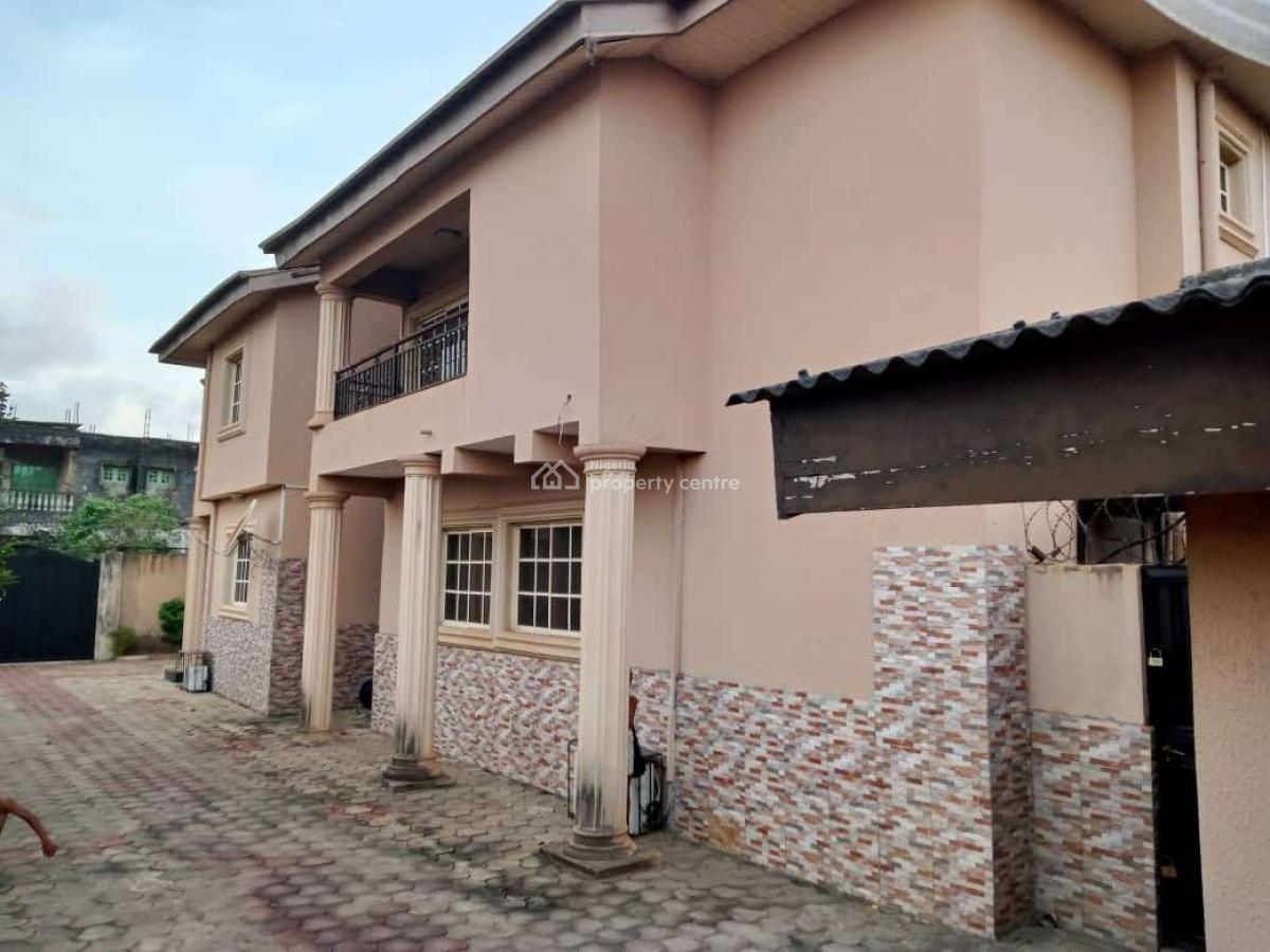 a Full Plot of Land Consisting 6-bedroom Luxury Duplex + 3-bedroom Bq, Off Obalagbe Bus Stop, Ijegun, Ijegun, Ikotun, Lagos, Detached Duplex for Sale
