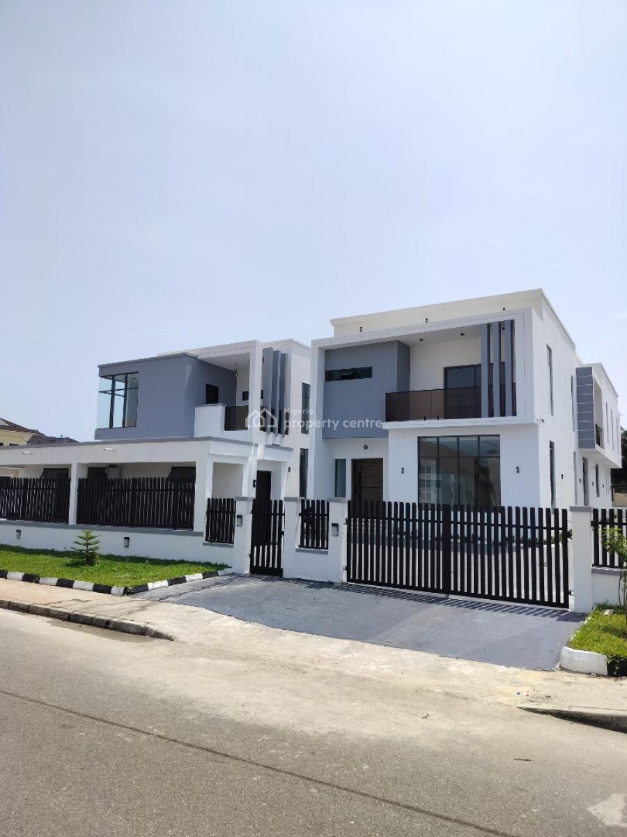 Brand New 5 Bedrooms Detached Duplex with Swimming Pool and Bq, Royal Garden Estate, Ajah, Lagos, Detached Duplex for Sale