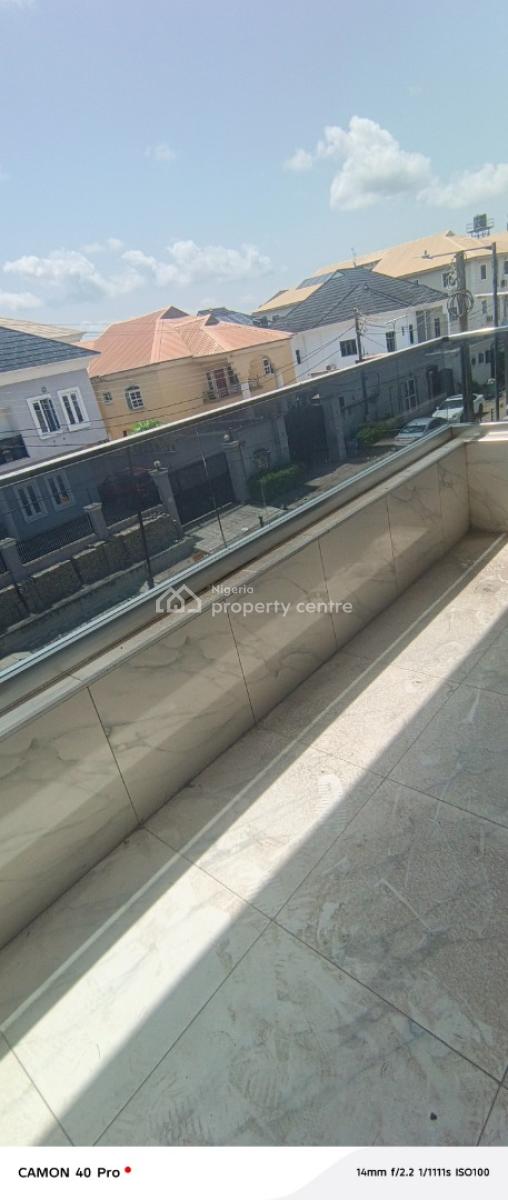 Room Upstairs Shared Apartment in Osapa London, Price Kazeem Eletu Street, Osapa, Lekki, Lagos, Self Contain (single Rooms) for Rent