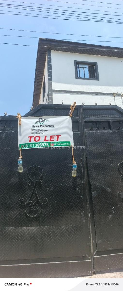 Room Upstairs Shared Apartment in Osapa London, Price Kazeem Eletu Street, Osapa, Lekki, Lagos, Self Contain (single Rooms) for Rent