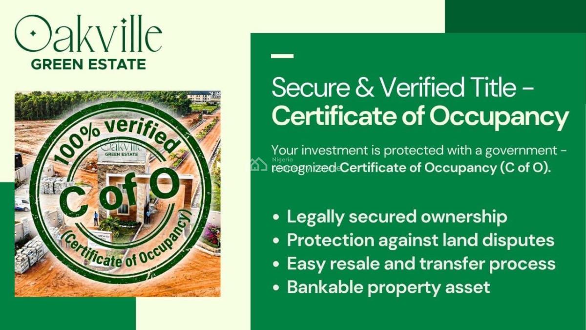 100% Verified Documents in a Serene and Secured Environment., Mowe Ofada, Ogun, Commercial Land for Sale