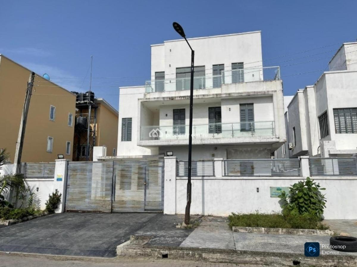 Contemporary Style 5-bed Luxury Mansion, U3 Estate, Lekki Phase 1, Lekki, Lagos, Detached Duplex for Rent