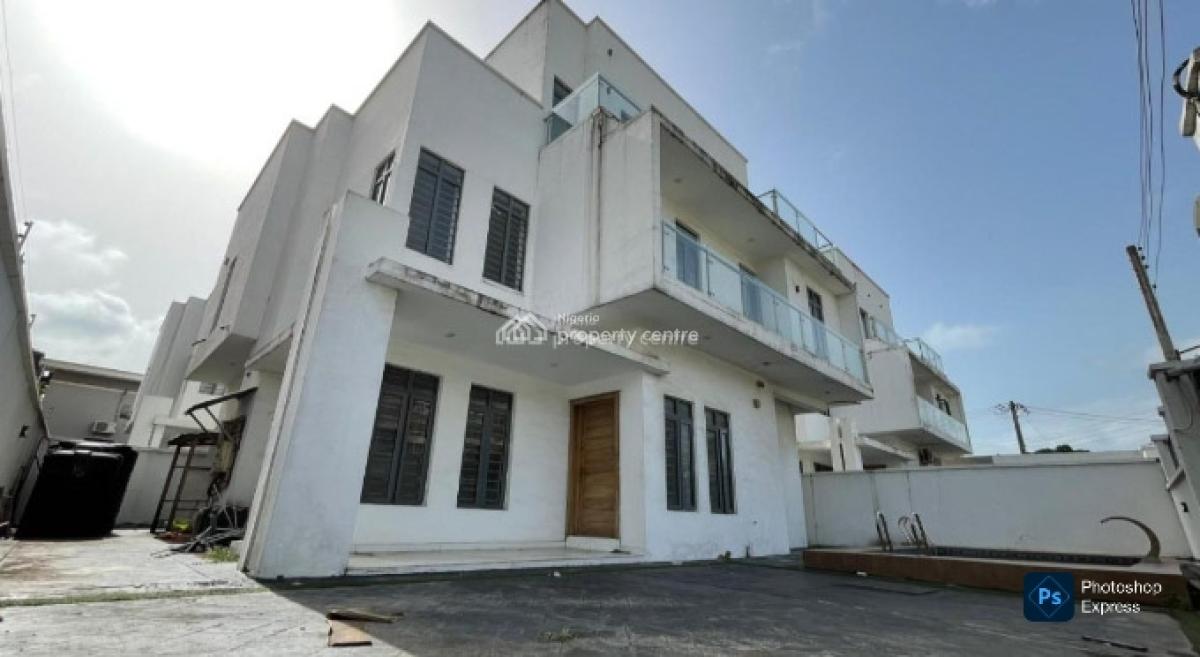 Contemporary Style 5-bed Luxury Mansion, U3 Estate, Lekki Phase 1, Lekki, Lagos, Detached Duplex for Rent
