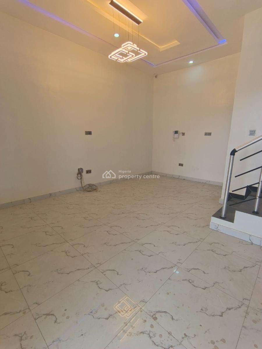 Luxurious 3 Bedroom Terrace Duplex with Bq, Solar Power, Ajah, Lagos, Terraced Duplex for Sale