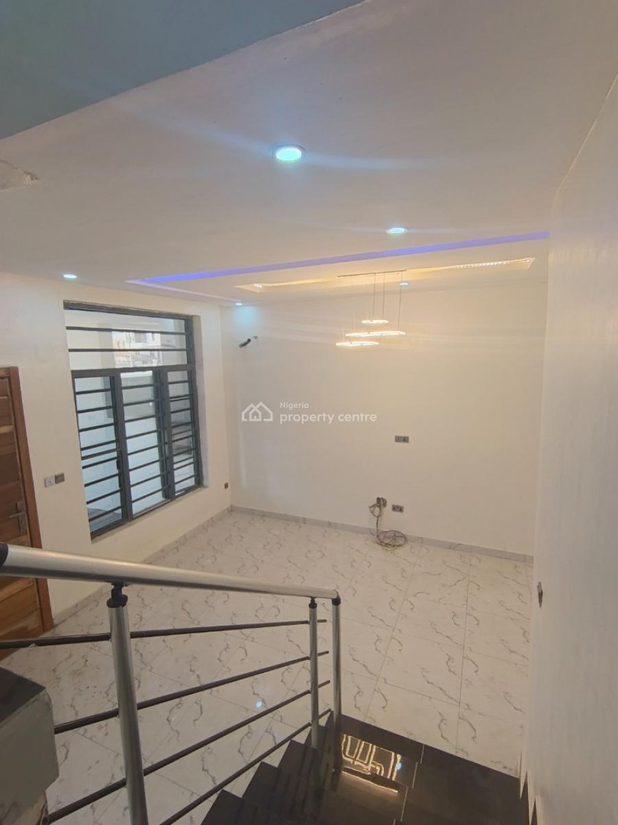 Luxurious 3 Bedroom Terrace Duplex with Bq, Solar Power, Ajah, Lagos, Terraced Duplex for Sale