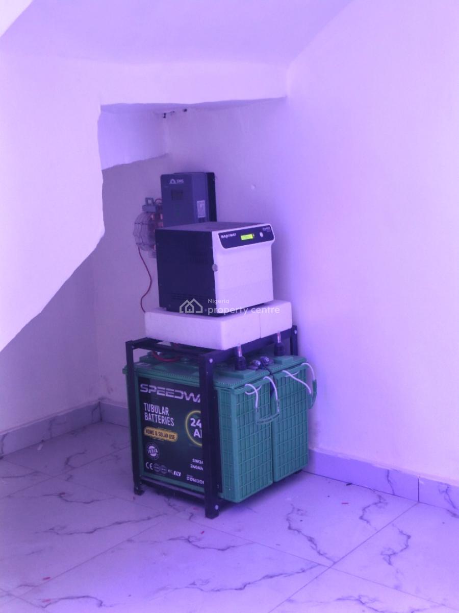 Luxurious 3 Bedroom Terrace Duplex with Bq, Solar Power, Ajah, Lagos, Terraced Duplex for Sale