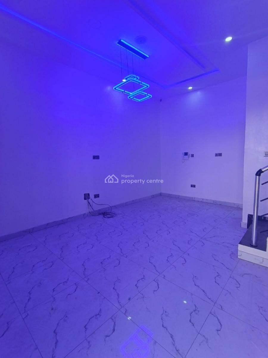 Beautiful 3 Bedroom Terrace Duplex with Bq and Solar, Abraham Adesanya, Ajah, Lagos, Terraced Duplex for Rent