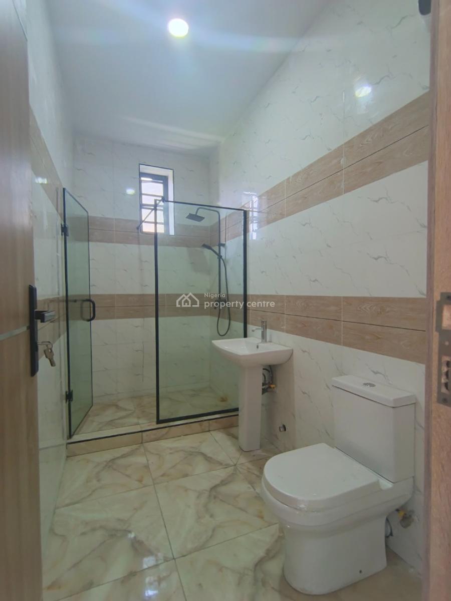 Beautiful 3 Bedroom Terrace Duplex with Bq and Solar, Abraham Adesanya, Ajah, Lagos, Terraced Duplex for Rent