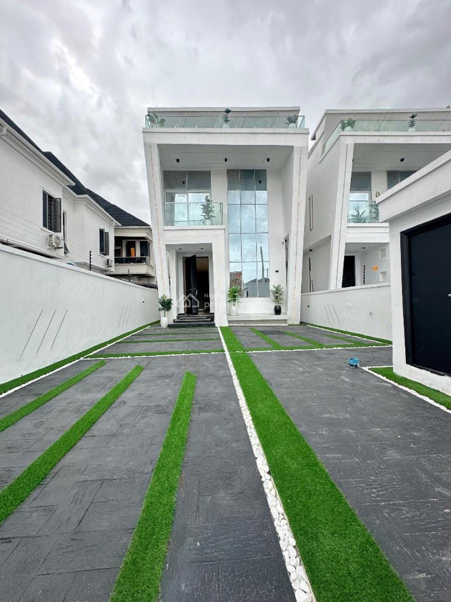 Neatly Finished 5 Bedroom Fully Detached Duplex with Pool, Bq, Ologolo, Lekki, Lagos, Detached Duplex for Sale