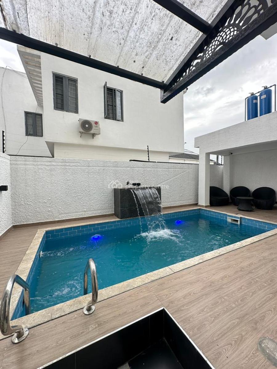 Fully Furnished 5 Bedroom Fully Detached Duplex with Bq, Gym, Cinema...., in a Secure Estate in Ologolo, Lekki, Lagos, Detached Duplex for Sale