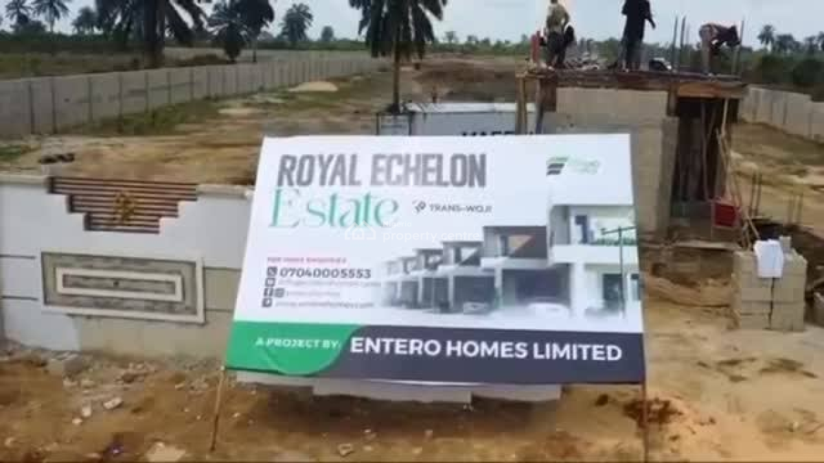 Estate Land, Royal Echelon Estate,transwoji Alesa Link Road Portharcourt, Obio-akpor, Rivers, Mixed-use Land for Sale
