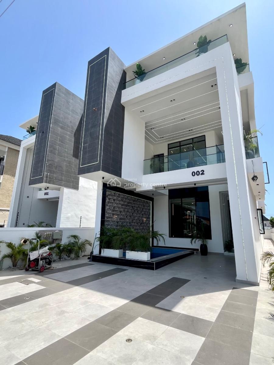 Beautifully Built 5 Bedroom Detached Duplex with a Pool, Gym and a Bq, Ikota, Lekki, Lagos, Detached Duplex for Sale