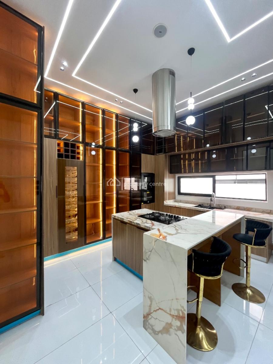 Beautifully Built 5 Bedroom Detached Duplex with a Pool, Gym and a Bq, Ikota, Lekki, Lagos, Detached Duplex for Sale