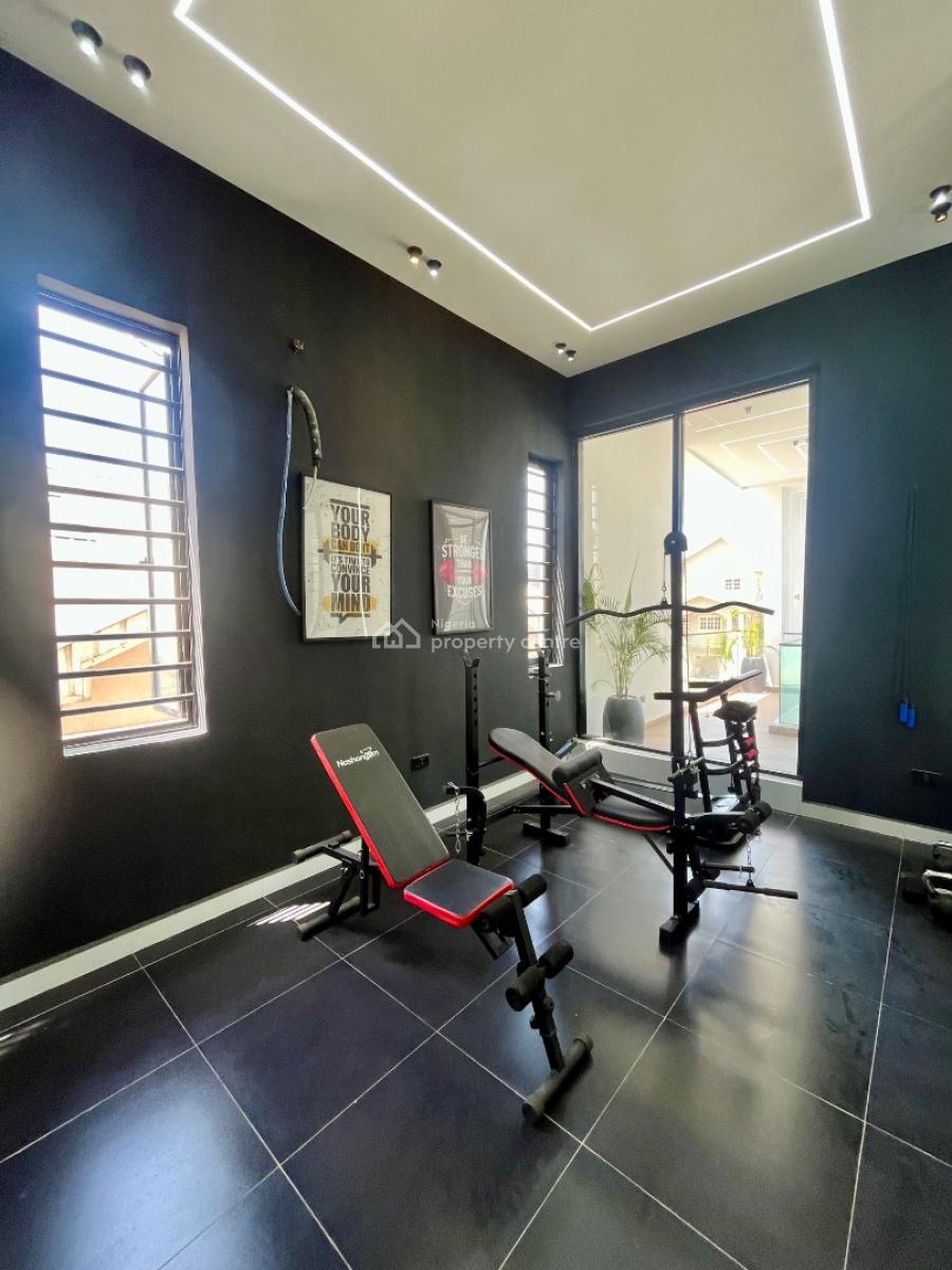 Beautifully Built 5 Bedroom Detached Duplex with a Pool, Gym and a Bq, Ikota, Lekki, Lagos, Detached Duplex for Sale