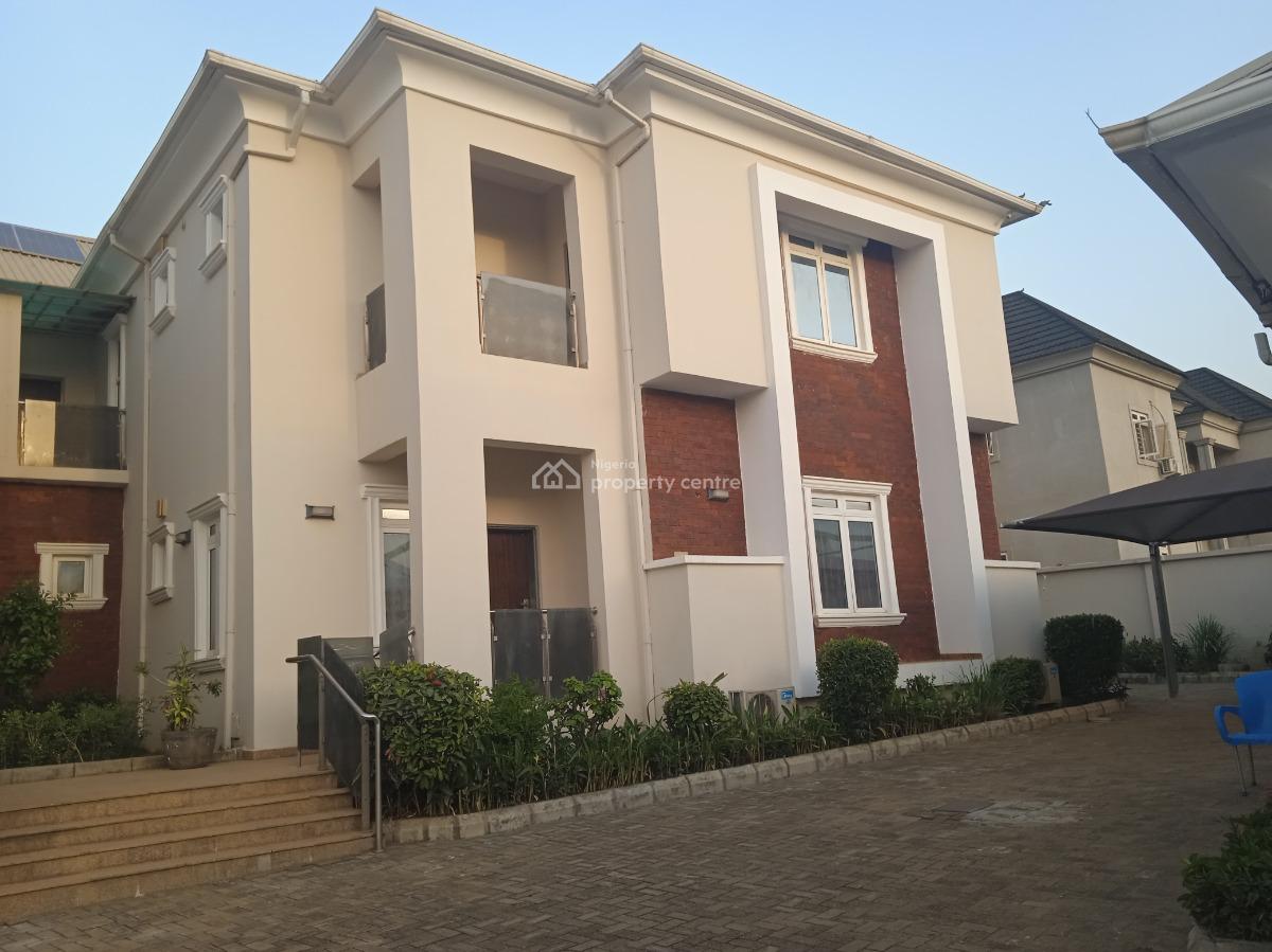 Elite Styled 7 Bedroom Diplomatic Residence, By Next Mall, Kado, Abuja, Semi-detached Duplex for Rent
